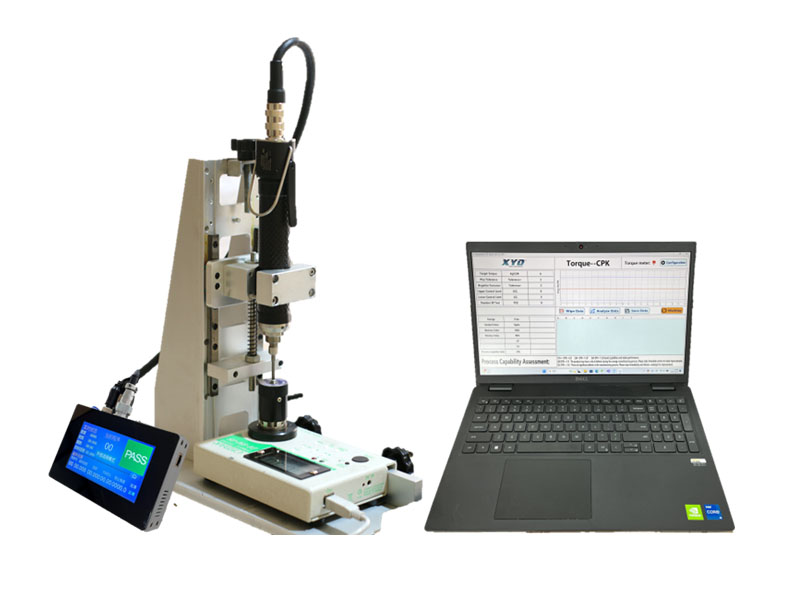 Software voor het testen van schroevendraaierkoppels